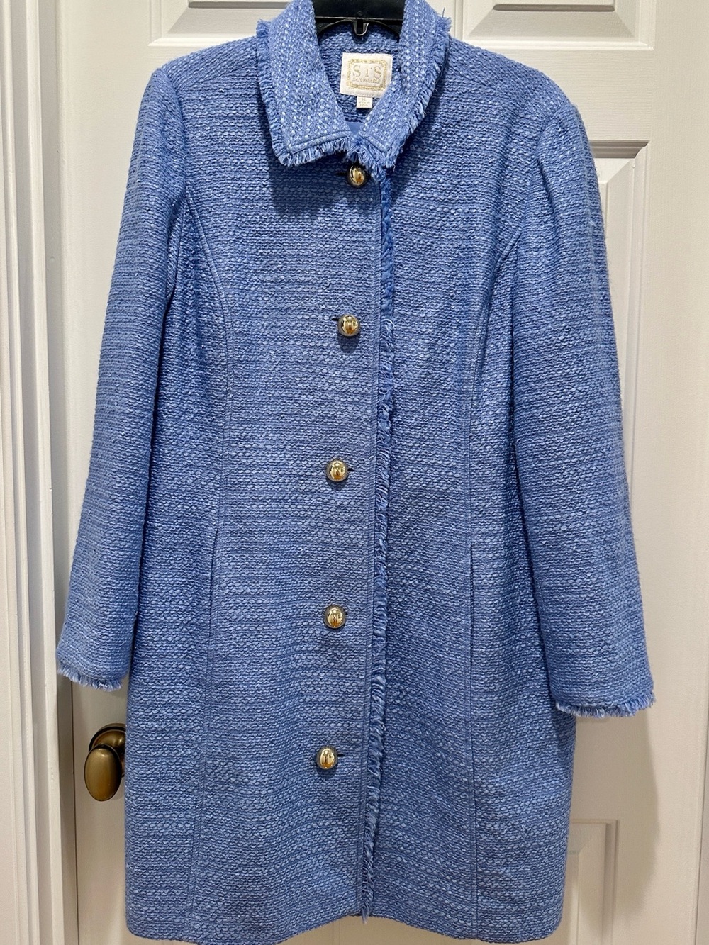 STS Sail To Sable Boucle Long Coat